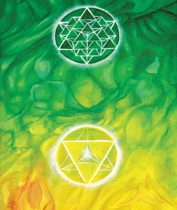 Chakra Flow Painting by Morphis Art