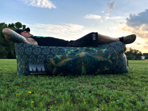 Turtle Abduction Custom Air Couch