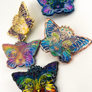 Space Catterfly Pins!