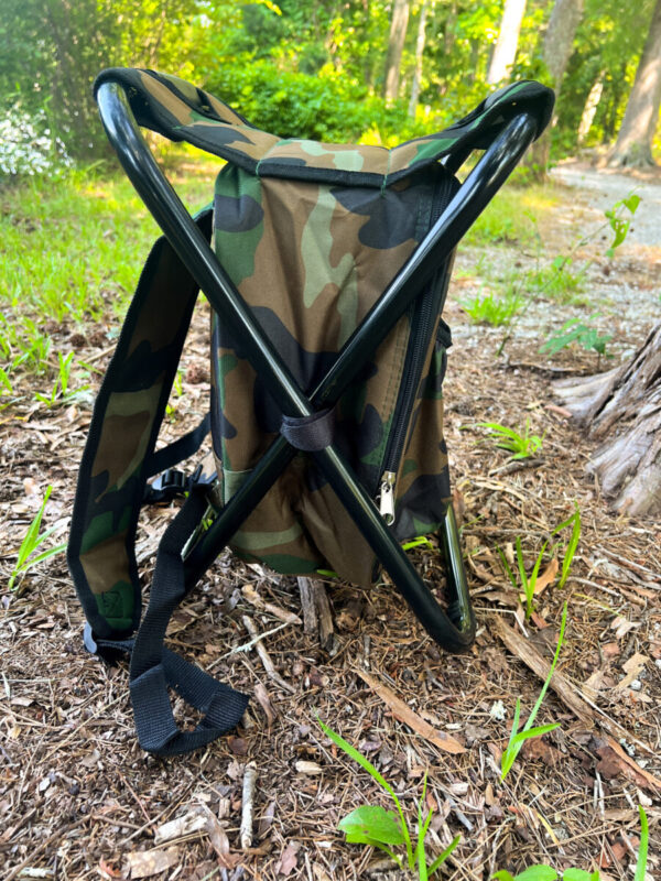 Camouflage Chairpack Side View